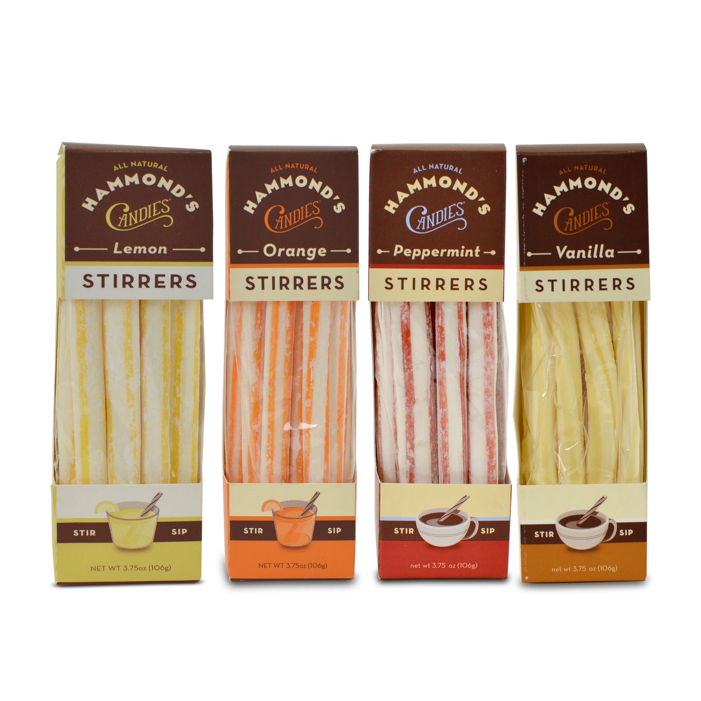 Hammond's Candies All-Natural Drink Stirrers