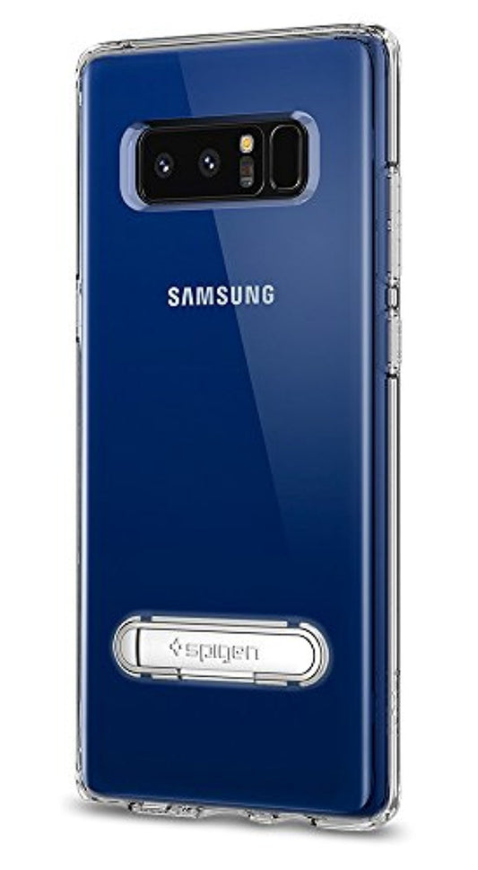 Spigen Ultra Hybrid S Galaxy Note 8 Case with Air Cushion Technology and Magnetic Metal Kickstand for Galaxy Note 8 (2017) - Crystal Clear